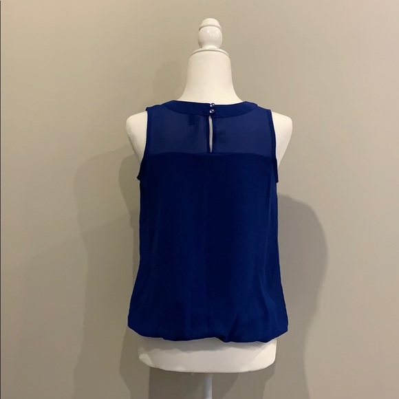 heart soul cobalt blue jewel high neck tank - Picture 2 of 3